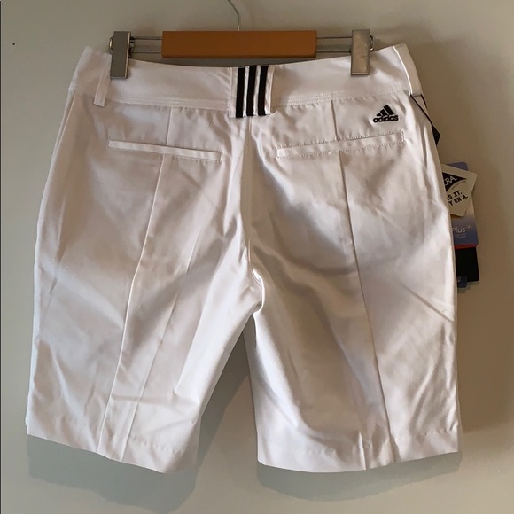 Adidas White Golf Shorts Sz. 4 - Picture 2 of 4